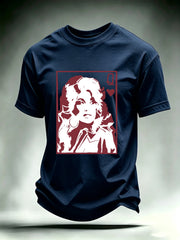 Men's Queen of Hearts Shirt Country Music Graphic Tee