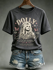 Women's Casual Print Short-Sleeve T-Shirt