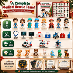 π©Ίπ Little Heroes Medical Rescue Advent Calendar β 24 Days of Doctor, Nurse & Rescue Adventures