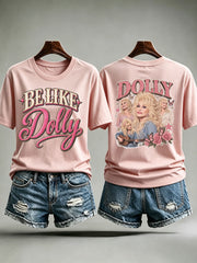 Women's Rip Dolly Parton Print T-Shirt