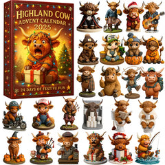 3D Sculpture-🎄🐮Highland Cow Advent Calendar 2025