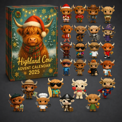 Highland Cow Advent Calendar 2025