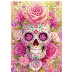 Rose Skull Dream Jigsaw Puzzle 1000 Pieces