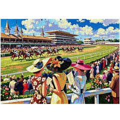 Horse Racing Event Jigsaw Puzzle 1000 Pieces