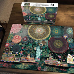 Fireworks Over Freedom Jigsaw Puzzle 1000 Pieces