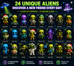 👽 24 Days Of Alien Surprises Begin Here!