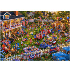Land of the Free BBQ Jigsaw Puzzle 1000 Pieces