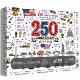 Patriotic America Jigsaw Puzzle 1000 Pieces