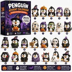 🐧 24 Days of Penguin Surprises Advent Calendar – 24 Unique Penguins, 3 Fun Editions