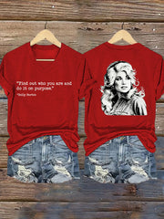 Women's Casual Printed T-shirt