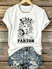 Women's Casual Print Short-Sleeve T-Shirt