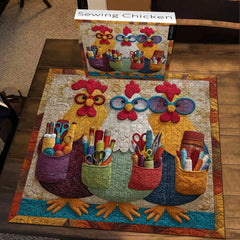 Sewing Chicken Jigsaw Puzzle 1000 Pieces