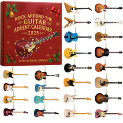🎊LAST DAY 49% OFF - 🎄2025 Rock Around the Guitar Advent Calendar