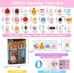 FUFU 30-Piece Taba Squishy Surprise Box