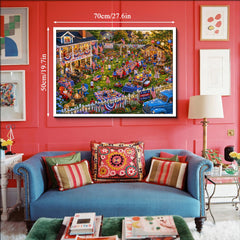 Land of the Free BBQ Jigsaw Puzzle 1000 Pieces