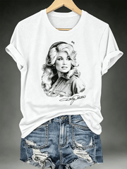Women's Vintage Signature Graphic Memorial T- Shirt