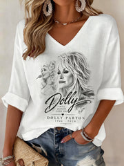 Women's Casual Print Short-Sleeve T-Shirt