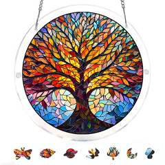 Acrylic Jigsaw Puzzle Suncatcher 80 Pieces