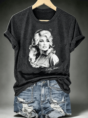 Women's Vintage Signature Graphic Memorial T- Shirt