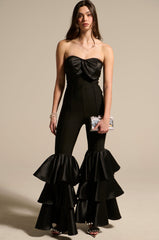 I JUST WANNA DANCE FLARE LEG JUMPSUIT