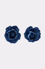 DENIM BLUE EARRING