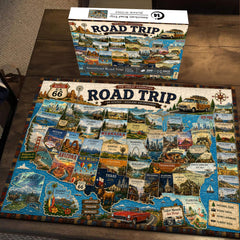 American Road Trip Jigsaw Puzzle 1000 Piece