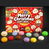 2026 Christmas Mini Dumpling Squishy Advent Calendar - 24 Days