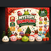 2026 Christmas Dumpling Squishy Advent Calendar - 24-Day Countdown