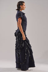 INTO THE NIGHT DENIM JUMPSUIT