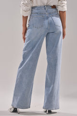 ITS THAT TIME EMBELLISHED RELAXED DENIM