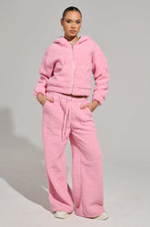 SOUR CANDY SHERPA JOGGER