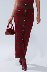 THE BEST PART OF THIS ABSTRACT MAXI SKIRT