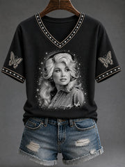 Women'S Raised On Dolly Print T-Shirt