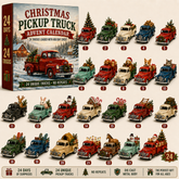 🎄 🛻Christmas Pickup Truck Advent Calendar – 24 Unique Holiday Trucks with Festive Surprises