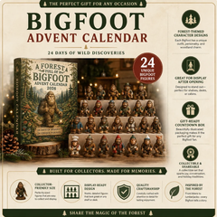 🌳👣Bigfoot Advent Calendar 2026 -24 Daysof Wild Adventures🎁