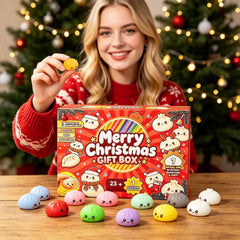 2026 Christmas Mini Dumpling Squishy Advent Calendar - 24 Days