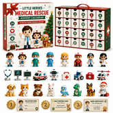 🩺🎄 Little Heroes Medical Rescue Advent Calendar – 24 Days of Doctor, Nurse & Rescue Adventures