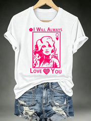 Women's Queen of Hearts Shirt Country Music Graphic Tee