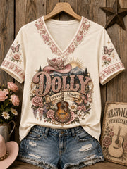Women'S Raised On Dolly Print T-Shirt