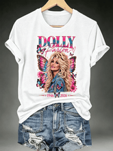 Women's Vintage Country Music Tribute Parton Tour T-Shirt