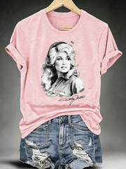 Women's Vintage Signature Graphic Memorial T- Shirt