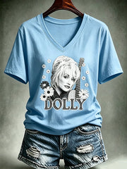 Women's Casual Print Short-Sleeve T-Shirt