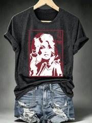 Women's Queen of Hearts Shirt Country Music Graphic Tee