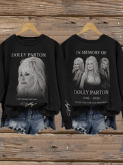Women's "Forever Our Queen Of Country" Graphic Crewneck Sweatshirt