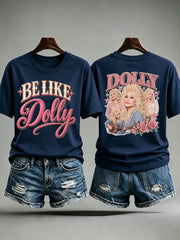 Women's Rip Dolly Parton Print T-Shirt
