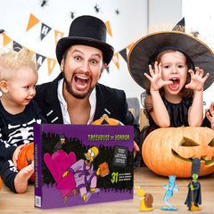 The Simpsons Halloween Countdown Calendar | 30 Days of Spooky Collectible Figures & Treehouse of Horror Display