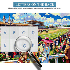 Horse Racing Event Jigsaw Puzzle 1000 Pieces