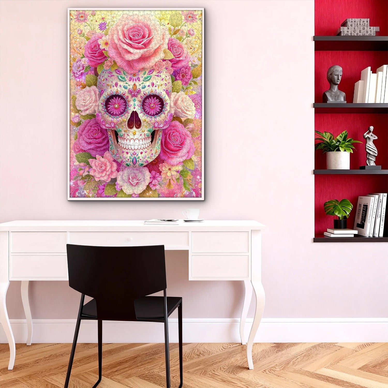 Rose Skull Dream Jigsaw Puzzle 1000 Pieces