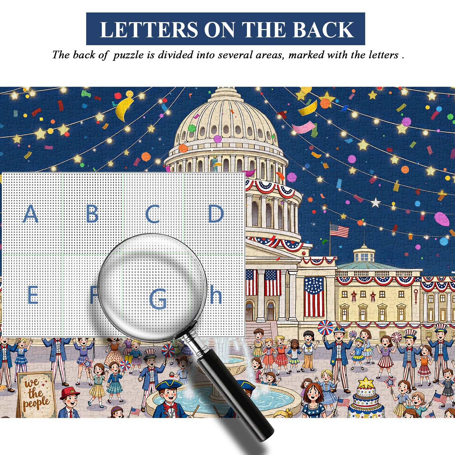 Fireworks & Freedom Jigsaw Puzzle 1000 Pieces