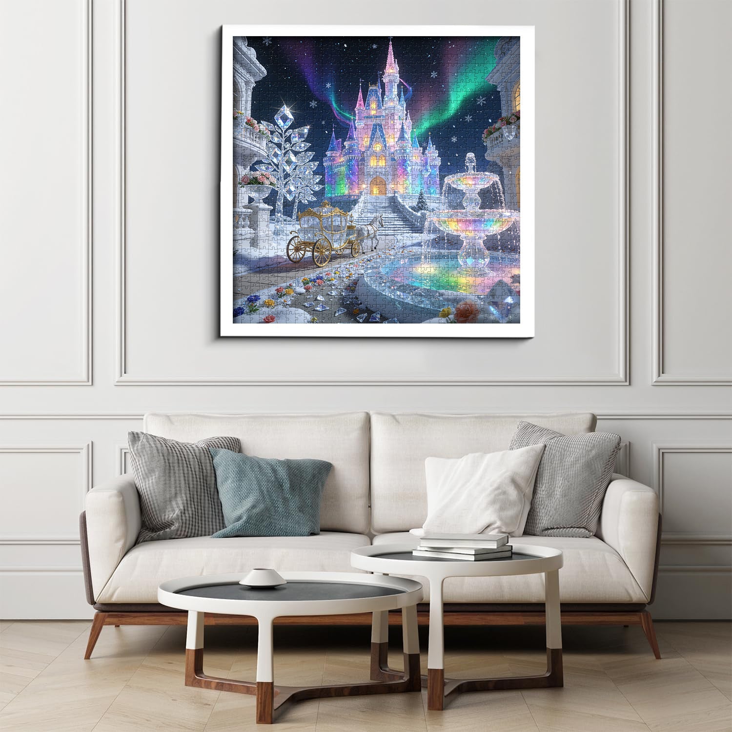 Aurora Crystal Castle Jigsaw Puzzle 1000 Pieces
